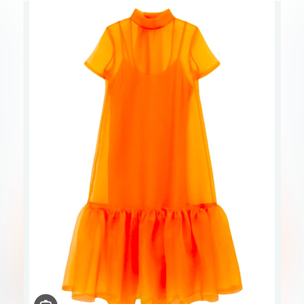 Staud Calluna Organza MIDI dress